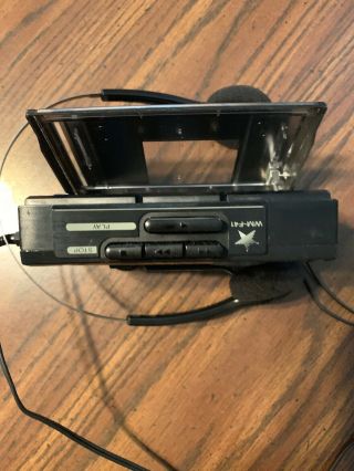 Vintage SONY Walkman WM - F41 Stereo Cassette Player With Headphones 2