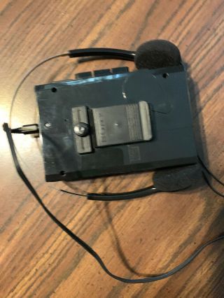 Vintage SONY Walkman WM - F41 Stereo Cassette Player With Headphones 3