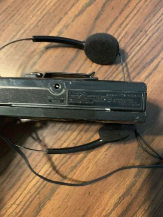 Vintage SONY Walkman WM - F41 Stereo Cassette Player With Headphones 4