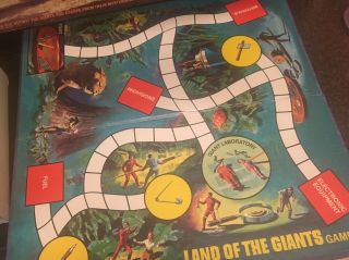 Land Of The Giants Board Game Ideal Toy Corp 1968 Rare Vintage 3