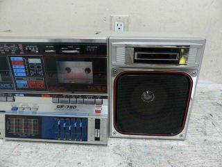 Vintage Sharp GF - 780Z Ghetto Blaster Boombox Radio 4