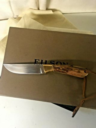 Filson Hand Made In Usa Limited Edition Mackinaw Hunting Knife Rare