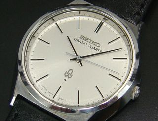 Seiko Grand Quartz 1977 Vintage Mens Watch 4840 Reloj From Japan