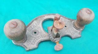 Early Vintage Stanley 71 1/2 Bronze Router Woodworking Plane