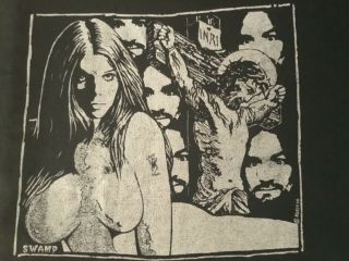 Vintage Charles Manson T - Shirt Large 1990’s Swamp Co.  Kozik Artwork