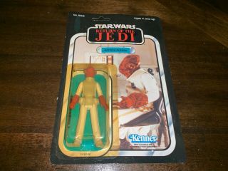 Vintage Kenner Star Wars ROTJ Admiral Ackbar 65 - Back MOC 1983 2