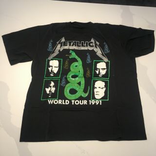 Vintage 1991 Metallica/day On The Green Tshirt