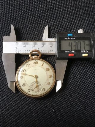 Vintage Pocket Watch Lanco Swiss
