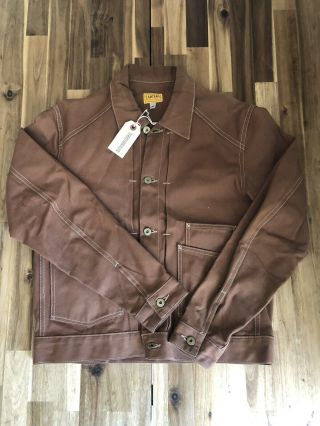 Hw Carters Duck 12oz Rustler Work Jacket Type3 Vintage Style Medium Unionmade