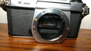 NEAR & Pentax K1000 SE Camera Body,  Strap Vintage 35mm Asahi 2