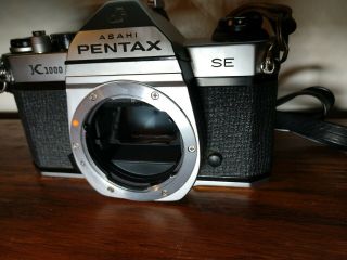NEAR & Pentax K1000 SE Camera Body,  Strap Vintage 35mm Asahi 3