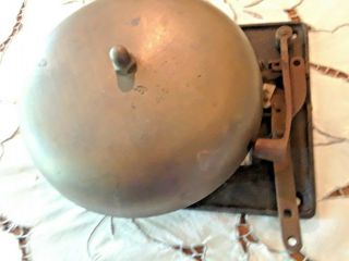 Vintage Brass Mechanical Spring Loaded Pull 8 