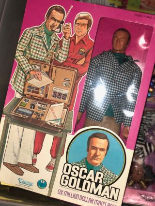 1977 Vintage Six Million Dollar Man Oscar Goldman 12 " Action Figure