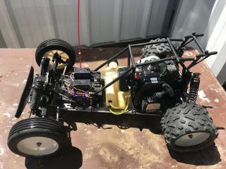 Traxxas 1/6 Scale Gas Powered Monster Buggy Gas Buggy Zenoah Engine Vintage Rare