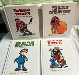 41 Vintage 1970s - 90s Value Tales Books Spencer & Ann Johnson 2