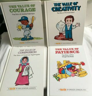 41 Vintage 1970s - 90s Value Tales Books Spencer & Ann Johnson 7
