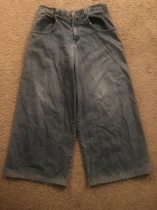 Vintage JNCO 303 Burner Jeans Size 34 X 30 MADE IN USA 100 cotton EUC 2