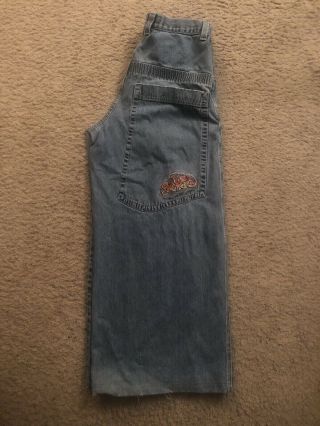Vintage JNCO 303 Burner Jeans Size 34 X 30 MADE IN USA 100 cotton EUC 3