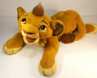Big 1994 Disney Lion King Simba By Douglas Co Cuddle Toys 30 " Plush Puppet Rare