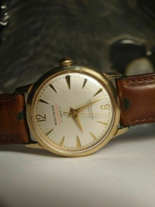 Vintage / Waltham Yachtmaster 17 Jewels Mens Watch - Wind Up / Swiss Made