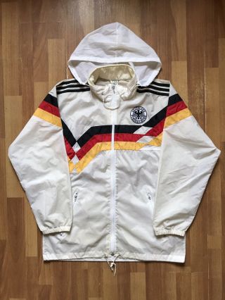 Germany 1988 1990 Adidas Vintage Football Soccer Jacket