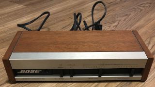 Two Bose 901 Series IV Speakers Vintage Direct Reflecting System With Equalizer 8