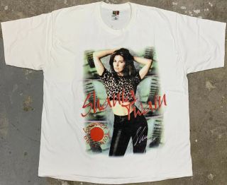 Shania Twain Vintage Tshirt Summer Tour 1999 Xl Country Singer Aesthetic Tee