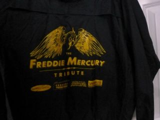 QUEEN,  Freddie Mercury,  Roger Taylor,  Brian May FM TRIBUTE ' 92 CREW JACKET,  RARE 2