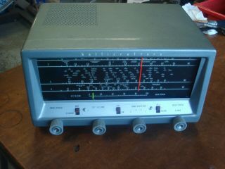 Vintage Hallicrafters S - 38e Tube Radio 4band Shortwave Communications Receiver