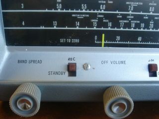 Vintage HALLICRAFTERS S - 38E Tube Radio 4Band Shortwave Communications Receiver 2
