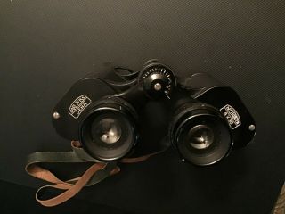 Carl Zeiss vintage binoculars Jena Deltrintem 8x30 with matching case 2