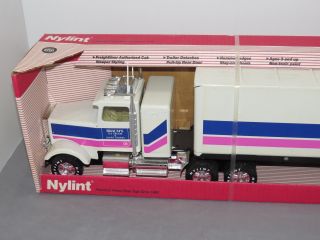 Vintage BRAUM ' S Ice Cream NYLINT Semi Truck and Trailer 18 Wheeler SHARP NIB 2