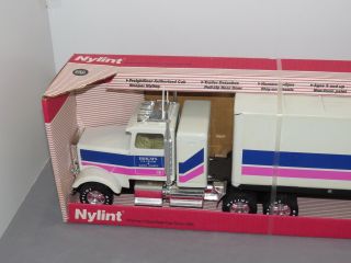Vintage BRAUM ' S Ice Cream NYLINT Semi Truck and Trailer 18 Wheeler SHARP NIB 4