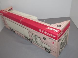 Vintage BRAUM ' S Ice Cream NYLINT Semi Truck and Trailer 18 Wheeler SHARP NIB 6