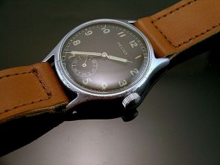 Helios Dh,  Rare Military Wristwatches For German Army,  Wehrmacht Of Wwii