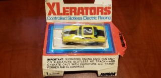 Aurora Vintage Slot Car Xlerator Firebird In Its Box Never Opened Vhtf Ho Scale