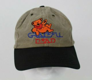 Vintage Grateful Dead Balzout Hat Dancing Bear Made In The Usa 1990s Snapback