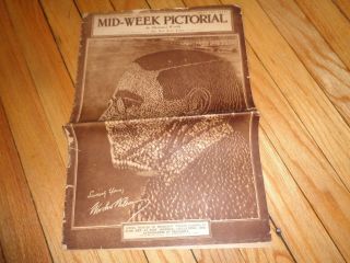 York Times Mid - Week Pictorial December 19 1918 Wwi Content