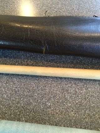 Vintage Adam Pool Cue Stick w/ Case 19 0Z 58.  5 