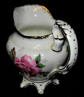 Rare Royal Stafford Berkeley Rose Bone China Tea Set - England 10