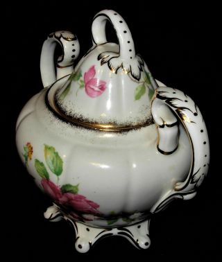 Rare Royal Stafford Berkeley Rose Bone China Tea Set - England 7