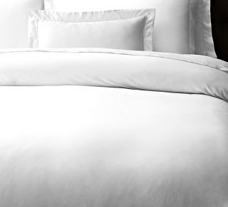 Restoration Hardware VINTAGE WASHED 600 TC SATEEN Duvet Cover King White 8