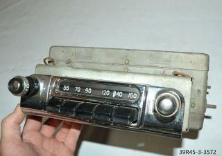Gm Unknown Chevy Classic Retro Vintage Car Radio 1950 