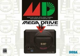 Sega Mega Drive Mini Jp Ver Controller One Piece 16 Bit Vintage Game Collector
