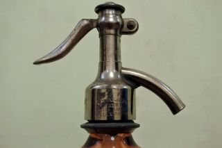 Vintage extremely rare Soda Siphon Seltzer Bottle from Bulgaria 7