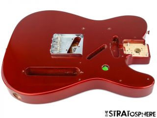 Vintage 60s Fender Telecaster Tele Body,  Hardware 1960s Candy Apple Red