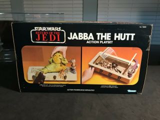 Vintage 1983 Kenner Star Wars Jabba The Hutt Playset MISB Piece 6