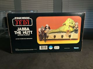 Vintage 1983 Kenner Star Wars Jabba The Hutt Playset MISB Piece 7