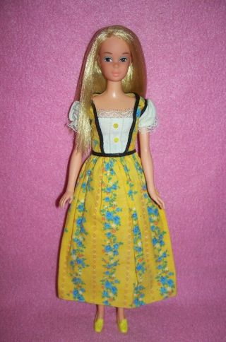 Barbie Vintage Francie Doll Baggie Casey 9000 1975 Pretty Frilly Variant 3366