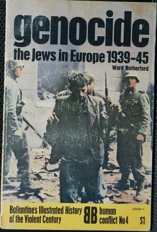 Ww2 German Genocide The Jews In Europe 1939 - 1940 Ballantines Reference Book